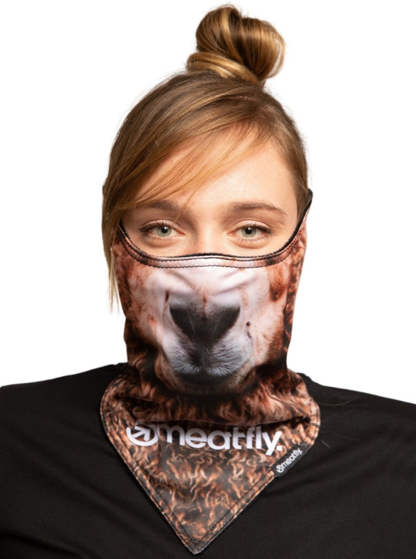 Meatfly maska Frosty Llama | Mnohobarevná | Velikost One Size