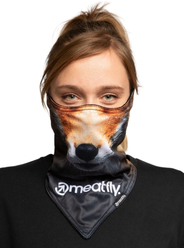 Meatfly maska Frosty Fox | Šedá | Velikost One Size