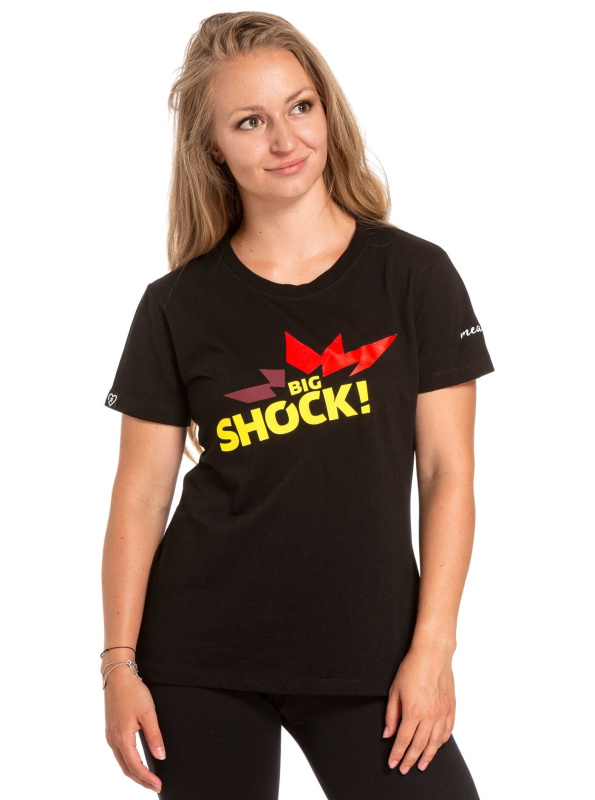 Meatfly dámské tričko Big Shock! Black | Černá | Velikost L