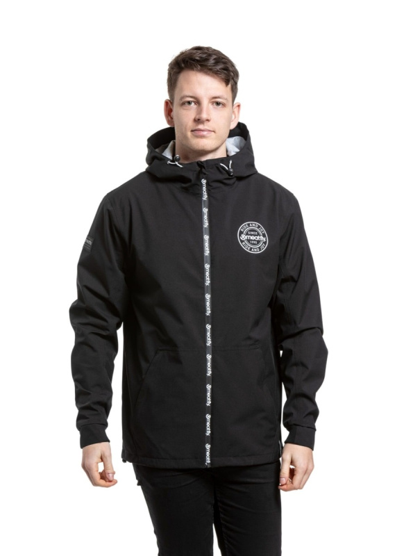 Meatfly pánská street bunda Finn Black | Černá | Velikost M