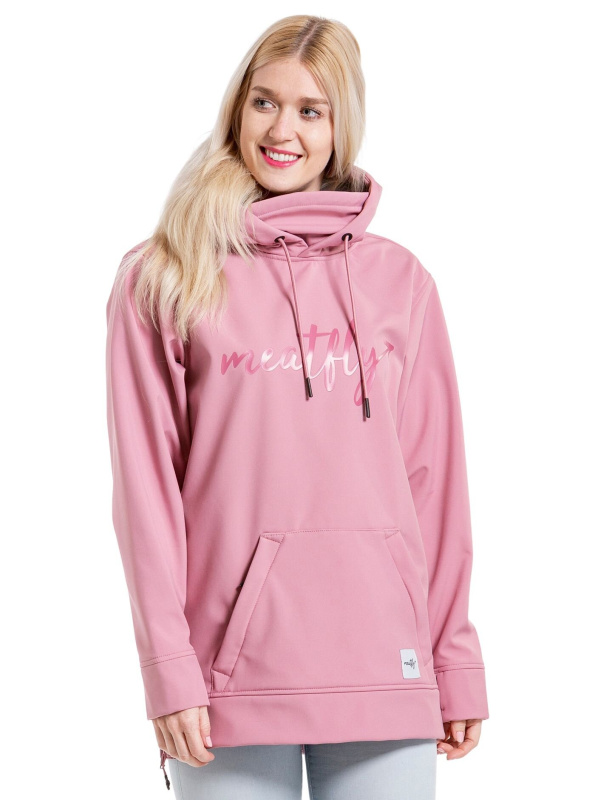 Meatfly dámská softshell bunda Alita Rose | Růžová | Velikost S