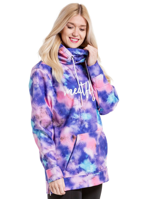 Meatfly dámská softshell bunda Alita Peach Aquarel | Růžová | Velikost S