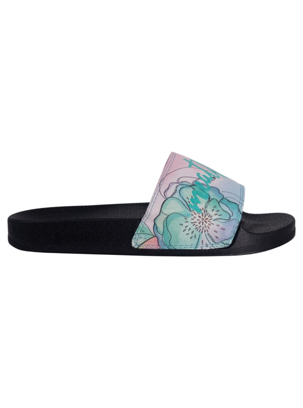 Meatfly dámské pantofle X Pura Vida Hudson Mint Flowers | Mnohobarevná | Velikost 37 EU