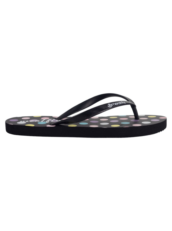 Meatfly dámské žabky Nami Color Dots | Modrá | Velikost 37 EU