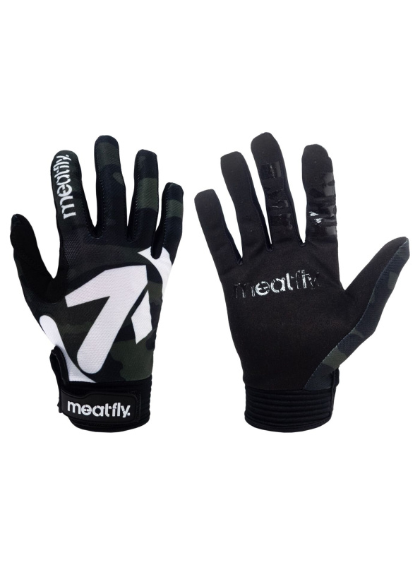 Meatfly bike rukavice Handler Rampage Camo | Maskáč | Velikost L