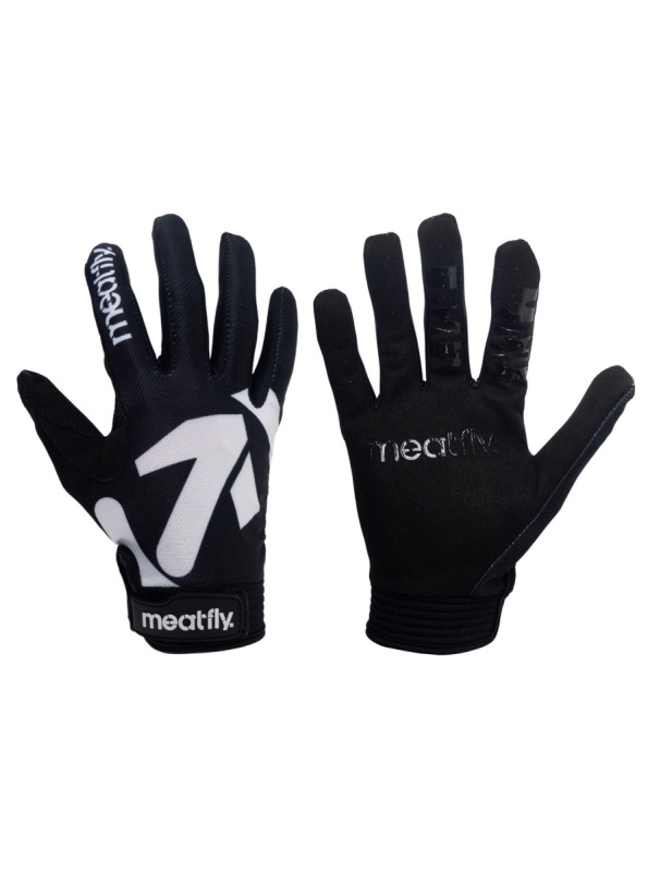 Meatfly bike rukavice Handler Black | Černá | Velikost XL