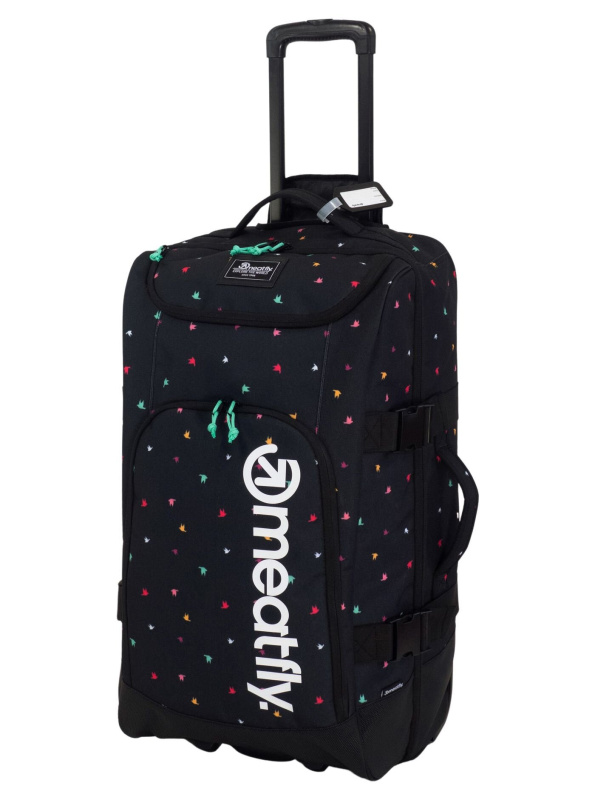 Meatfly kufr Contin Birds Color | Černá | Objem 100 L