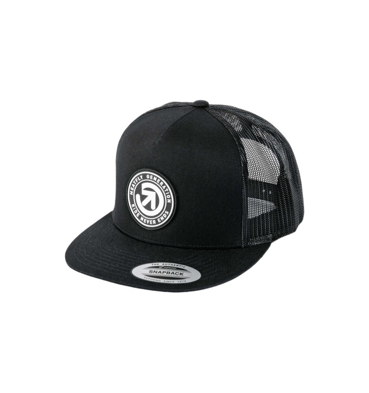 Meatfly kšiltovka Thunderbolt Trucker Black | Černá | Velikost One Size