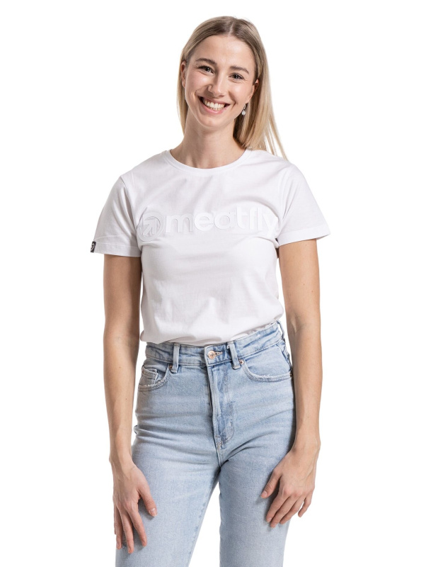Meatfly dámské tričko Liana White | Bílá | Velikost S