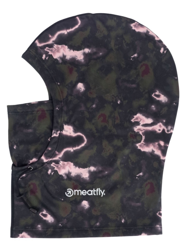 Meatfly kukla Conceal Storm Camo Pink | Maskáč | Velikost Oversized