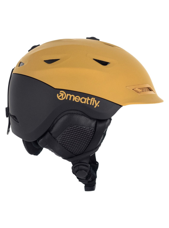 Meatfly sNB & SKI helma Zenor Wood / Black | Hnědá | Velikost L/XL