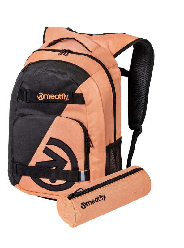 Meatfly batoh Exile Peach/Charcoal 24 L | Oranžová | Objem 24 L
