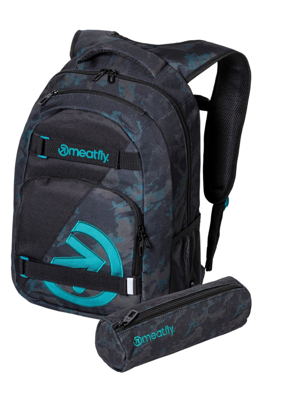 Meatfly batoh Exile Petrol Mossy 24 L | Modrá | Objem 24 L