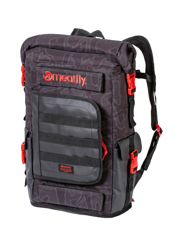Meatfly batoh Periscope Morph Black 30 L | Černá | Objem 30 L