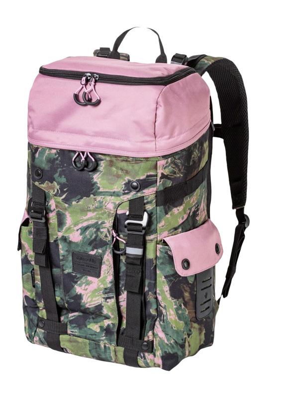 Meatfly batoh Scintilla Dusty Rose/Olive Mossy 26 L | Zelená | Objem 26 L