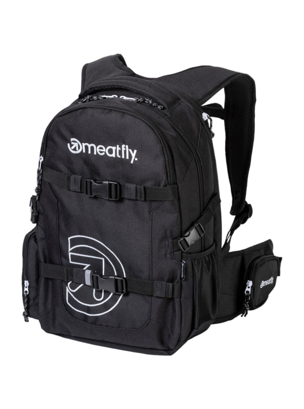 Meatfly batoh Ramble Black 26 L | Černá | Objem 26 L