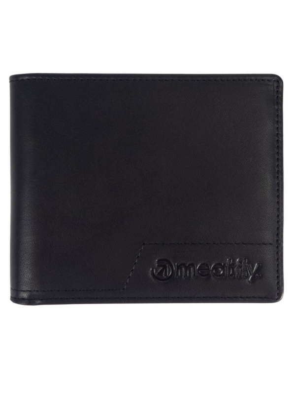 Meatfly kožená peněženka Eliot Premium Black | Černá | Velikost One Size