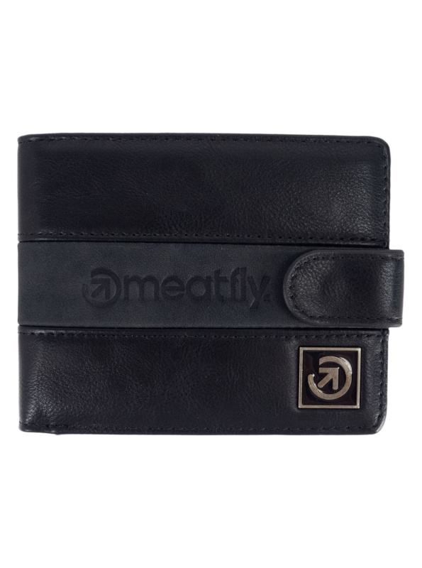 Meatfly peněženka Neil Black | Černá | Velikost One Size