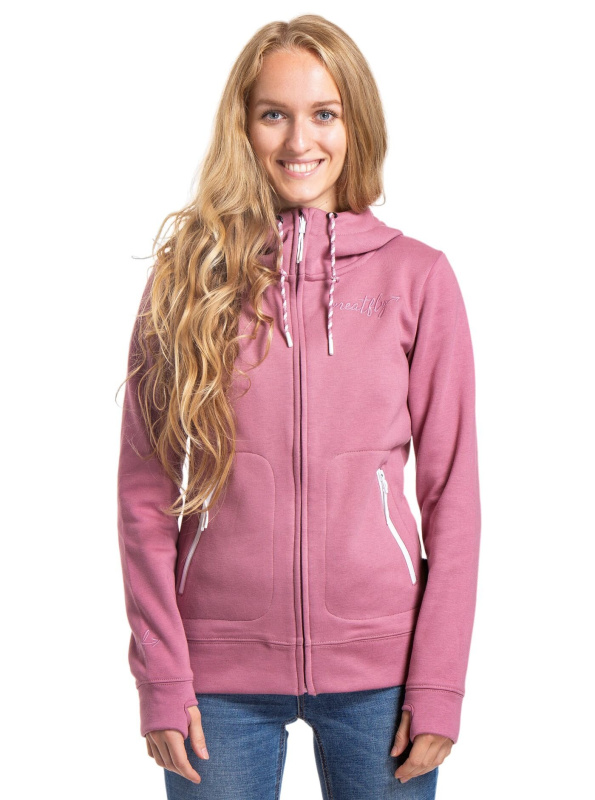 Meatfly dámská technická mikina Omni Dusty Rose | Růžová | Velikost S