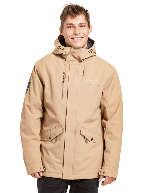 Meatfly pánská parka Nils Sand | Písková | Velikost L