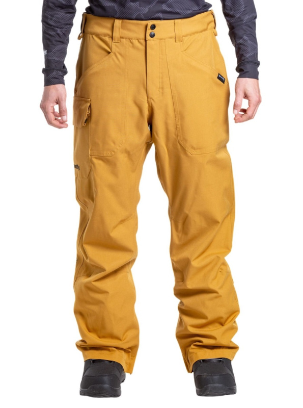 Meatfly pánské SNB & SKI kalhoty Ghost Wood | Hnědá | Velikost XL