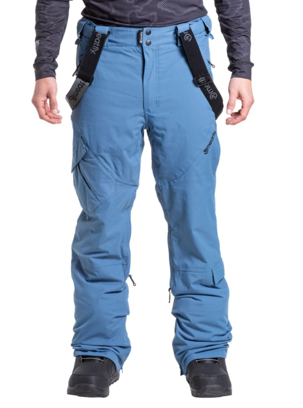 Meatfly pánské SNB & SKI kalhoty Ghost Slate Blue | Modrá | Velikost M