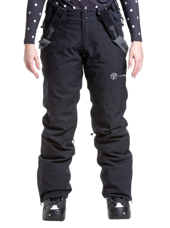 Meatfly dámské SNB & SKI kalhoty Foxy Black | Černá | Velikost XS