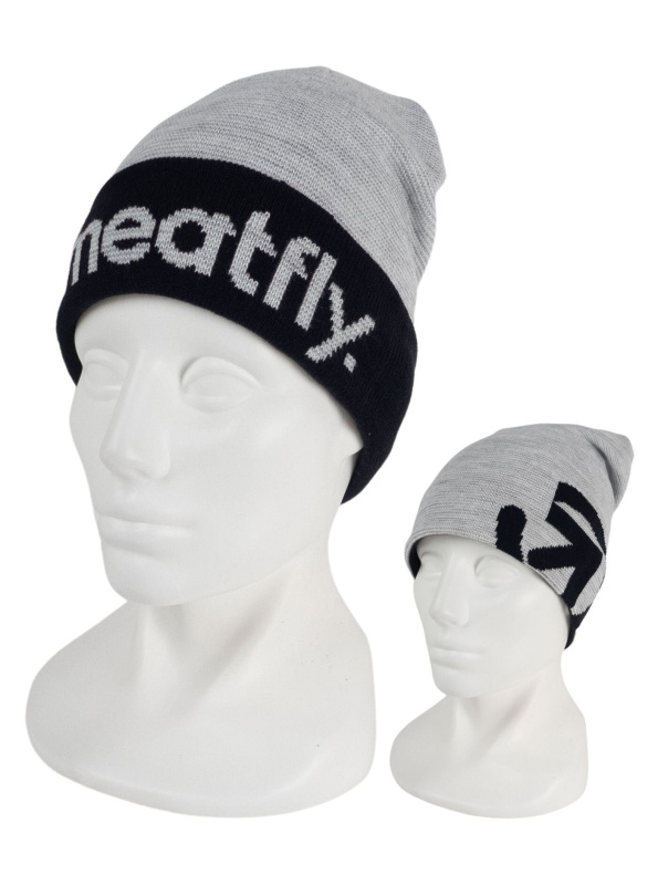 Meatfly kulich Wade White Heather | Černá | Velikost One Size