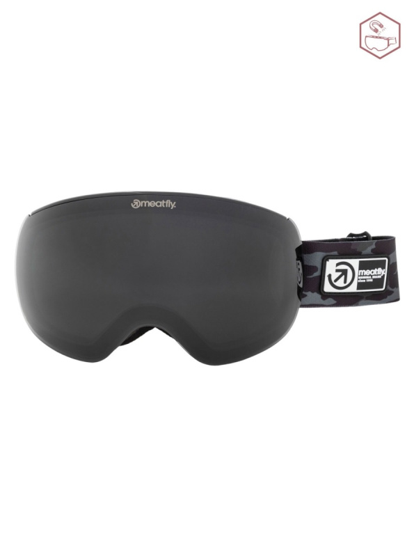 Meatfly sNB & SKI brýle Ekko XL Rampage Camo | Maskáč | Velikost One Size