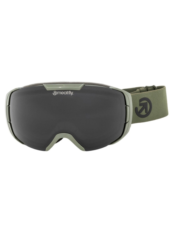 Meatfly sNB & SKI brýle Zoomer Olive | Zelená | Velikost One Size