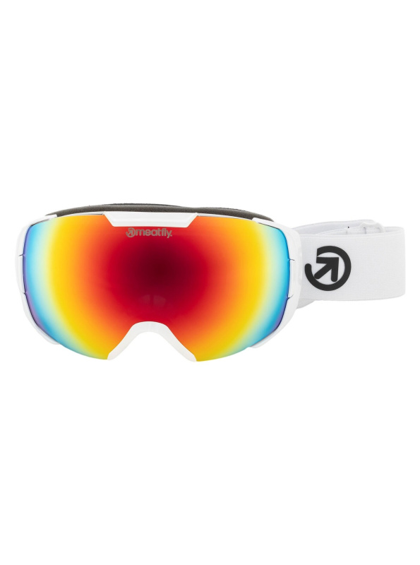Meatfly sNB & SKI brýle Zoomer White | Bílá | Velikost One Size