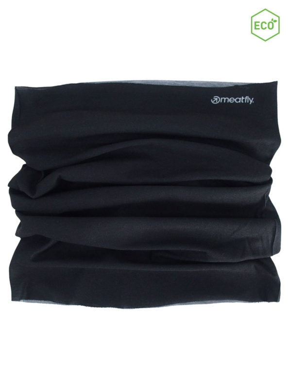 Meatfly šátek Cody Black | Černá | Velikost One Size