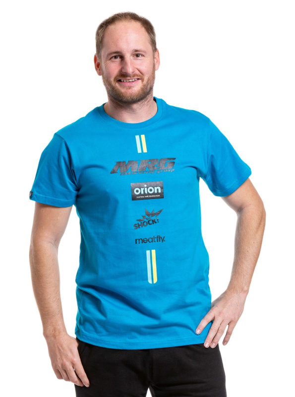 Meatfly pánské tričko Dakar Ocean Blue | Modrá | Velikost XXXL