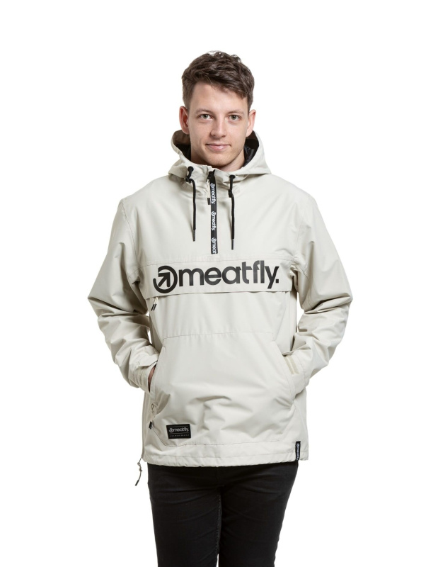 Meatfly pánská street bunda Garen Sand | Písková | Velikost XXL