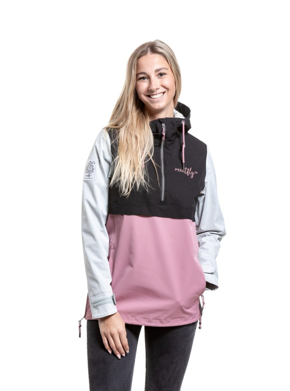 Meatfly dámská street bunda Kalle Dusty Rose/Grey | Šedá | Velikost S