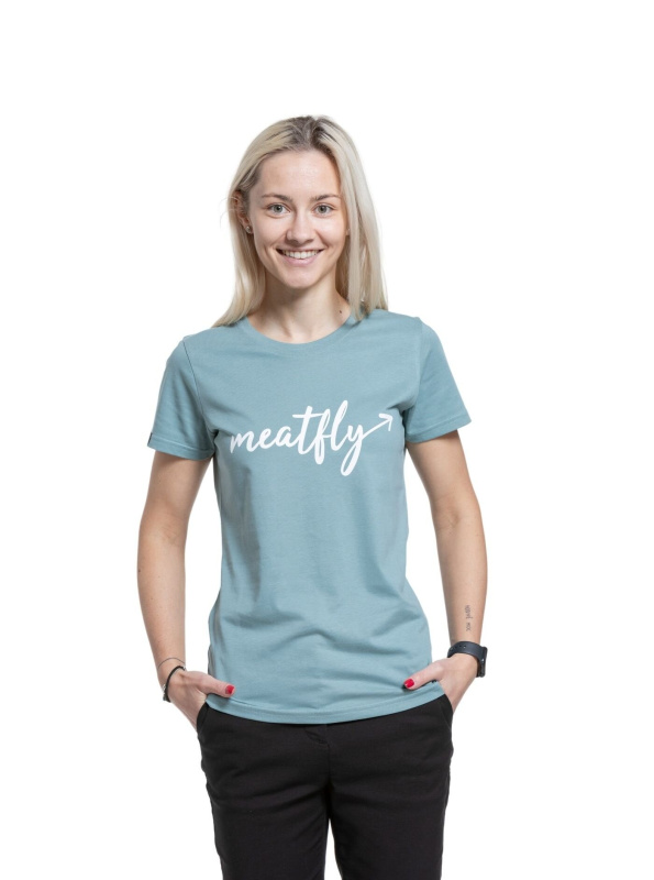 Meatfly dámské tričko Luna Sea Green | Zelená | Velikost S | 100% bavlna