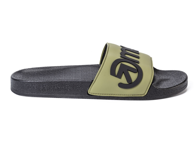 Meatfly pánské pantofle Hudson 3D Olive | Zelená | Velikost 44