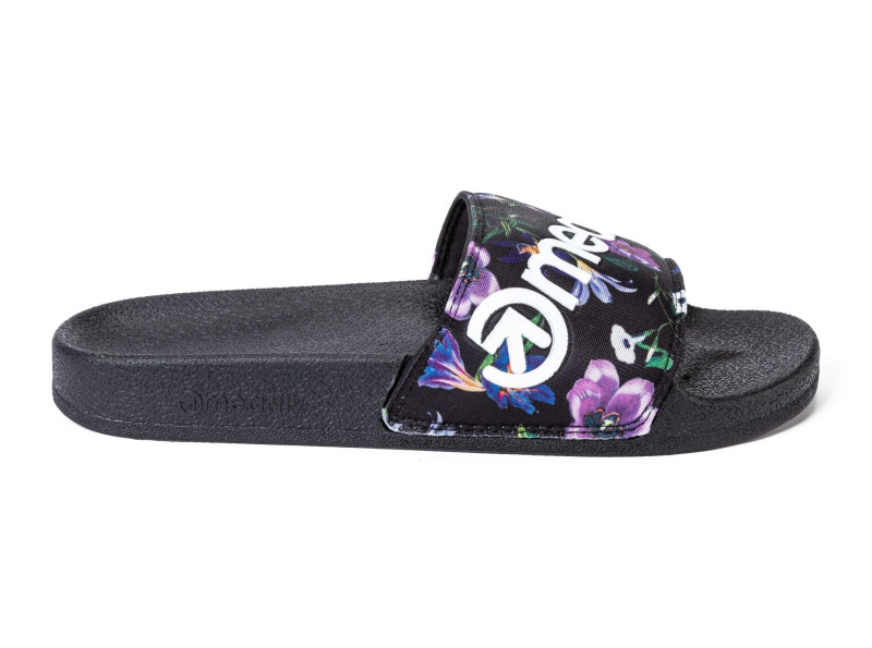 Meatfly dámské pantofle Hudson Purple Hibiscus | Fialová | Velikost 37