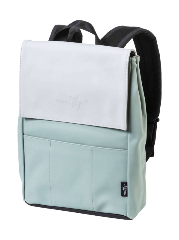 Meatfly batoh Kyle Mint / Light Grey | Šedá | Objem 15 L