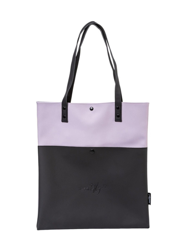Meatfly kabelka Janie Lavender / Black | Černá | Objem 3 L