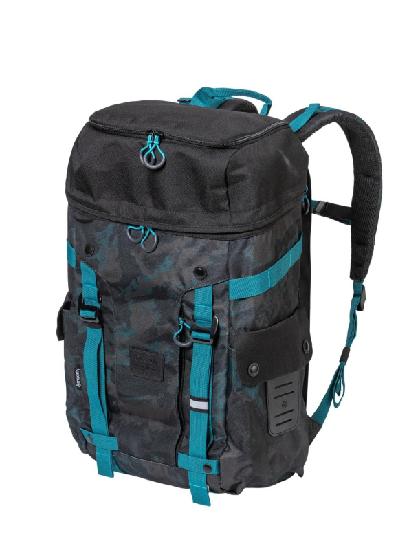 Meatfly batoh Scintilla Petrol Mossy 26 L | Šedá | Objem 26 L