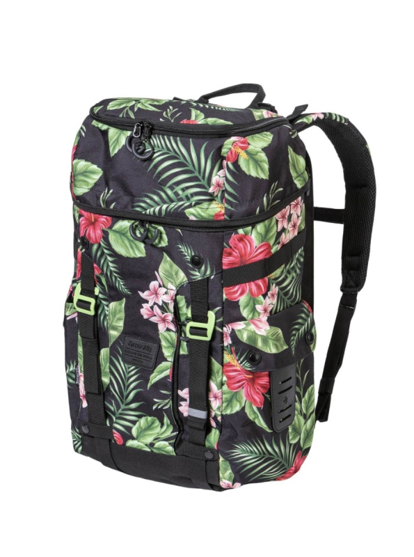 Meatfly batoh Scintilla Tropical Black 26 L | Černá | Objem 26 L