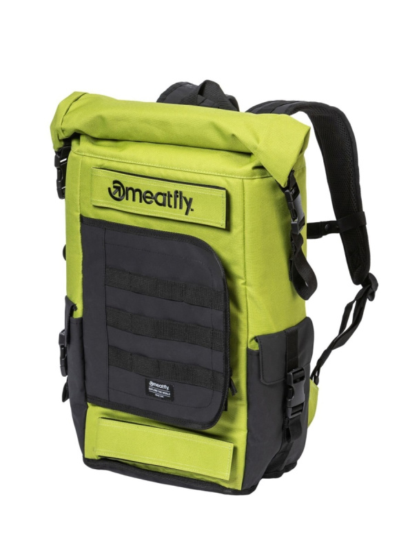 Meatfly batoh Periscope Fresh Olive 30 L | Černá | Objem 30 L