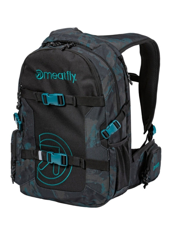 Meatfly batoh Ramble Petrol Mossy 26 L | Modrá | Objem 26 L