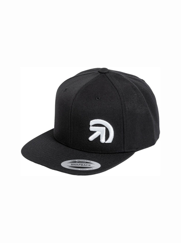 Meatfly kšiltovka Finester Snapback Black | Černá | Velikost One Size