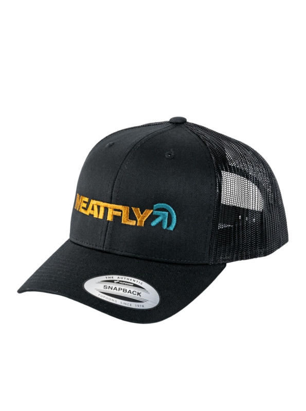 Meatfly kšiltovka Rodie Trucker Wood / Black | Černá | Velikost One Size