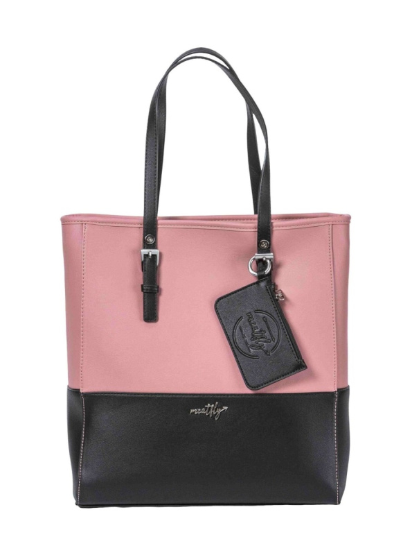 Meatfly kabelka Slima Dusty Rose | Růžová | Objem 12 L