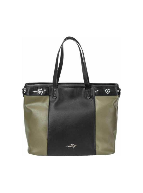 Meatfly kabelka Gisel Olive | Zelená | Objem 22 L