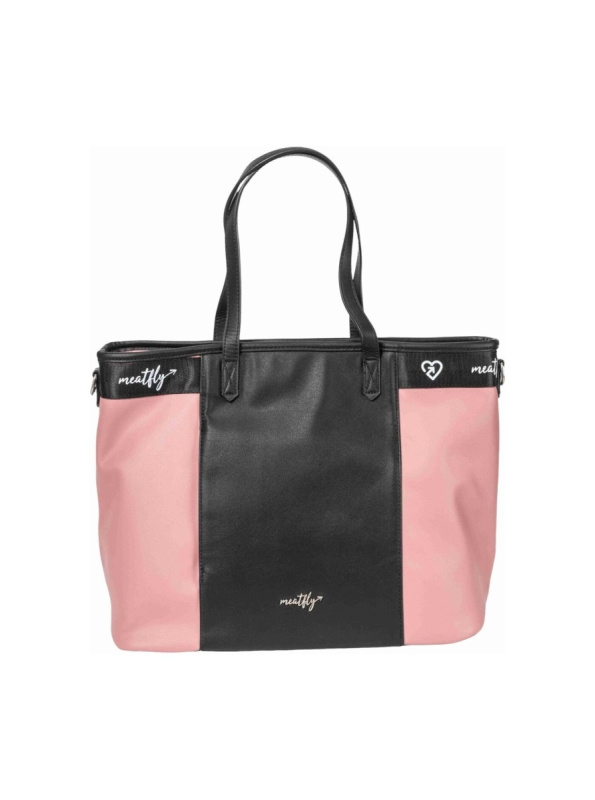Meatfly kabelka Gisel Dusty Rose | Růžová | Objem 22 L