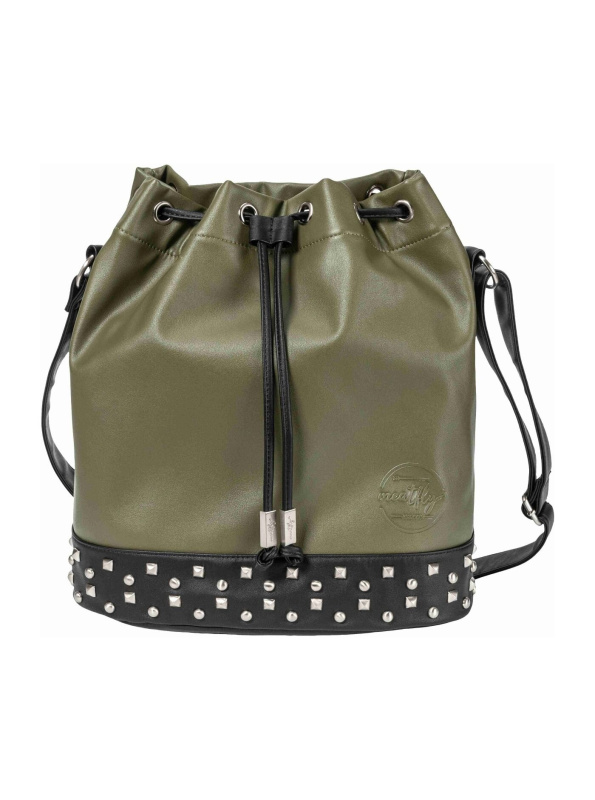 Meatfly kabelka Orphan Olive | Zelená | Objem 25 L